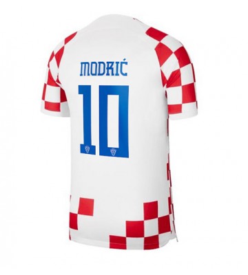 Kroatien Luka Modric #10 Hjemmebanetrøje VM 2022 Kort ærmer